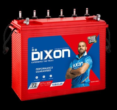 Red And Blue Shock-Resistant 220V Db Dixon 165Ah Tall Tubular Battery Sealed Type: Sealed