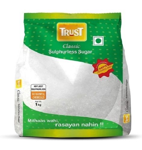 Impurities Free No Added Preservatives Hygienically Prepared White Sugar 