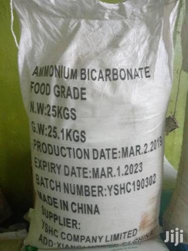 Industrial Grade Ammonium Bicarbonate Density: 1.586 G/Cm3 Gram Per Cubic Centimeter(G/Cm3)