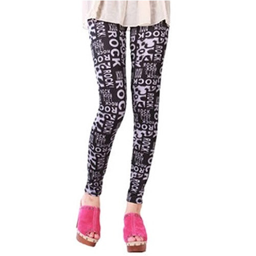 Black Comfortable, Machine Washable And Wrinkle Free Printed Party Wear  Straight Fit Cotton Leggings at Best Price in Tirur