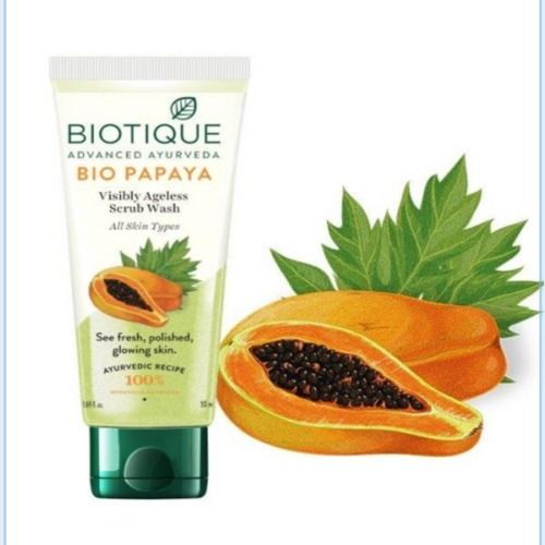 Organically Pure Bio Papaya Exfoliating Face Wash