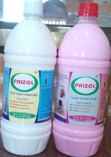 Liquid Pizol White And Pink Floor Cleaner Phenyl, Removing Oil, Grease And Grime