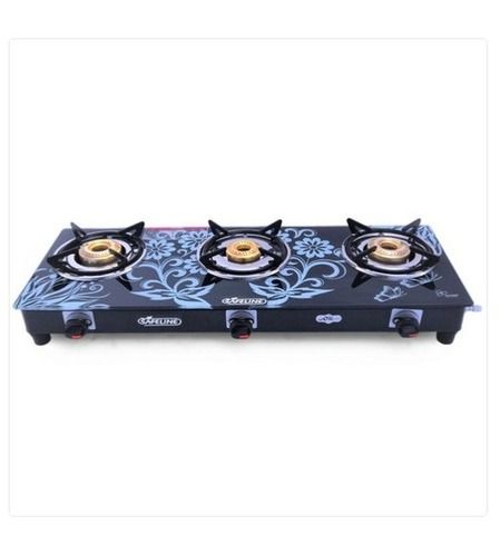 Rectangular Shape And Manual Type Gas Stove For Commercial And Residential Uses