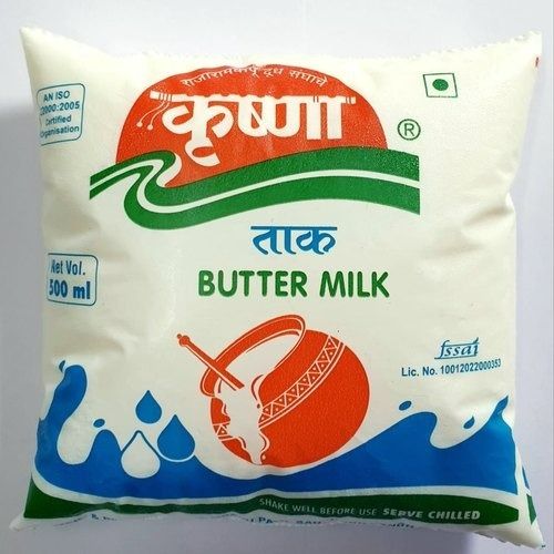 Rich In Protein And Vitamin And Fresh Nutrients Enriched Krishna White Butter Milk