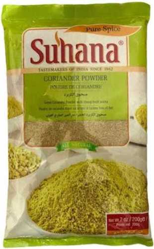 Rich Natural Fine Taste Chemical Free Healthy Dried Green Suhana Coriander Powder