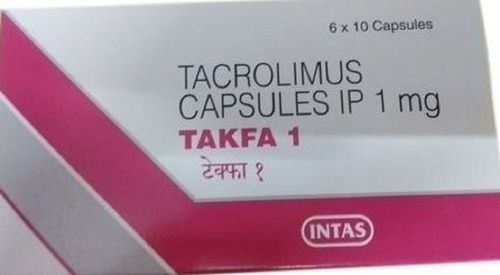 Takfa Tacrolimus Capsules Ip, 1mg