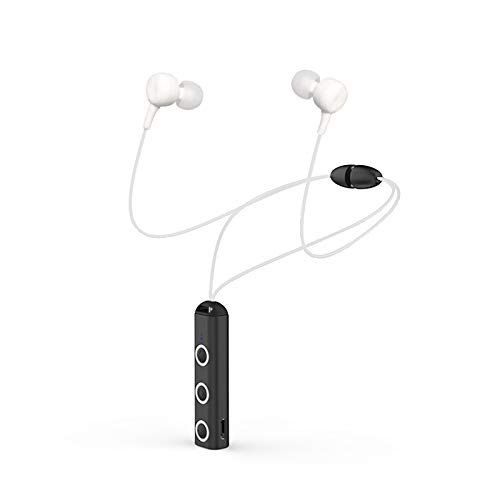 White And Black Color Long-Lasting Bluetooth Earphone Battery Backup Upto 8 Hours Design: Bar