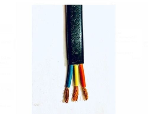 1 Meter Flat Submersible Three Core Cable For Power Submersible Pump With Pvc Coating Conductor Material: Copper