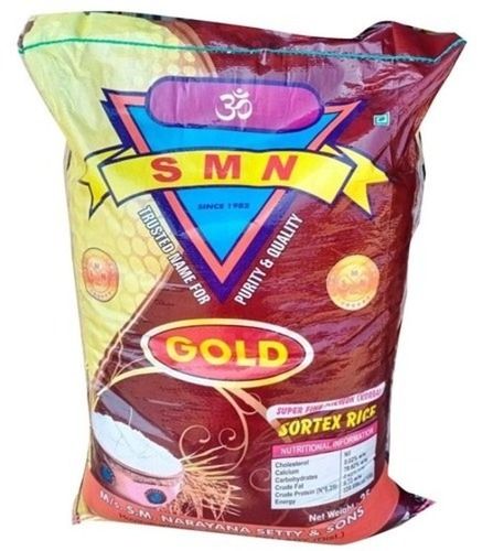 25 Kg 100% Purity And Quality Gold White Rice 0.02% Gram Calcium Broken (%): 5%