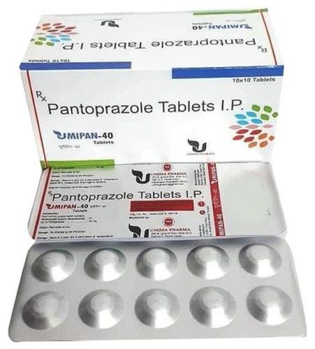 40mg उमिपान पैंटोप्राज़ोल टैबलेट्स