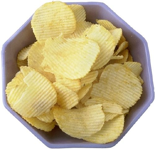 Cholesterol-Free Highly Nutritent Enriched 100% Healthy Round Fried Salted Potato Chips 