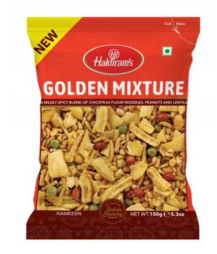 Golden Mixture Namkeen, Perfect Light Evening Snack, Comes In Air Tight Packet, 6 Months Shelf Life