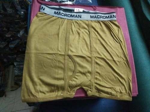 Men Comfortable Skin Friendly Breathable Soft And Cotton Yellow Underwear