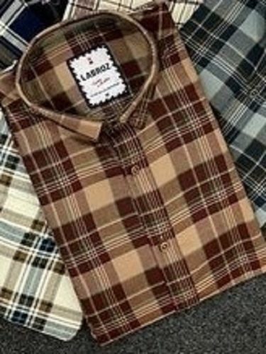 Quick Dry Looking Fresh And Stylish Comfortable Men'S Checked Full Sleeves Shirts