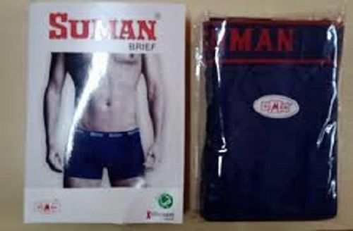 Men Skin Friendly Comfortable Breathable Soft And Cotton Dark Blue Underwear