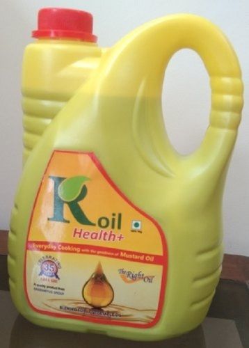 Common Natural R Oil 5 Kilogram Blended Edible Mustard Oil 100 Percent Fresh And Pure