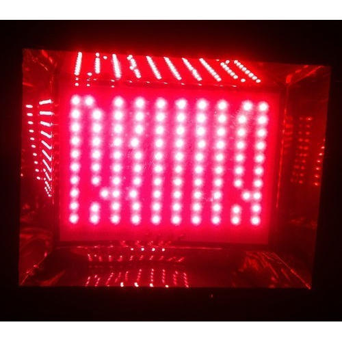 Red Sleek Design With Plastic Materials And Minimum Easy To Use Consuming Color Led Flood Light