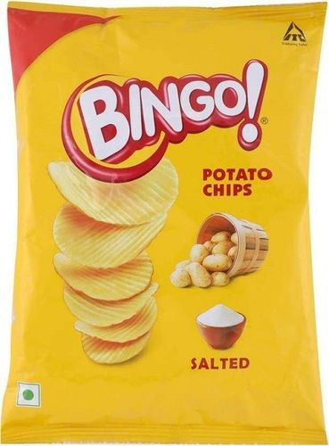 Unique Taste And Crunchy Goodness Delicious Flavor Bingo Crispy Potato Chips Packaging: Box