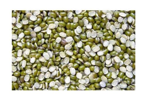 Dried 100% Vegan Unpolished Premium Quality Organic Green Splited Chilka Moong Dal