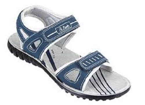 Blue And White Color Regular And Party Wear Long-lasting Men's Casual  Sandals Heel Size: Flat at Best Price in Vadodara | Shri Rishianand  Corporation