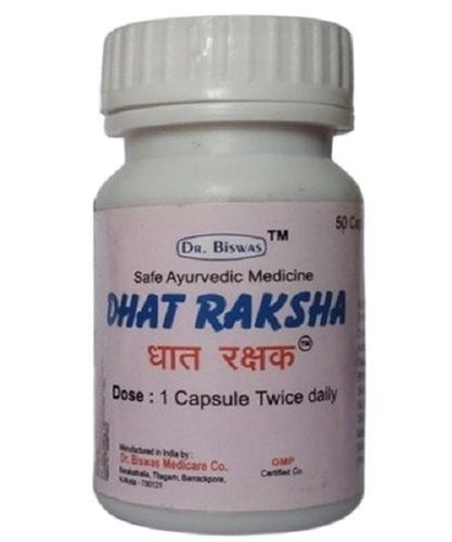 Dr.Biswas Dhat Raksha Ayurvedic Capsule Age Group: For Adults