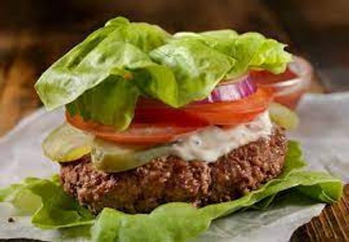 High Calorie Tasty And Nutritious Delicious Healthy Without Bun Burger 