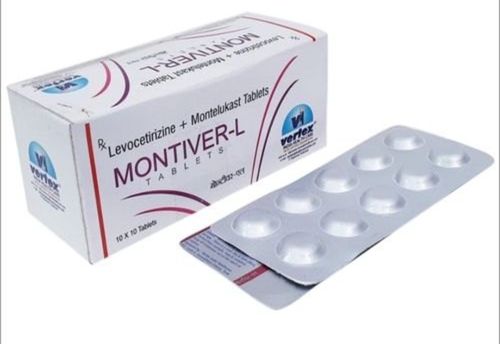 Montiver L Levocetirizine Montelukast Tablets, 10x10 Pack