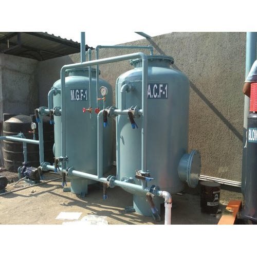 क्षमता के साथ हैवी ड्यूटी मल्टीग्रेड एक्टिवेटेड कार्बन फिल्टर: 500 - 1000 Lph और वोल्टेज 240-315V