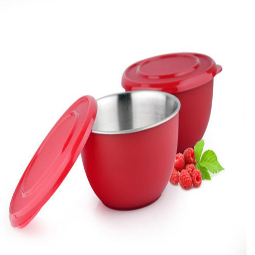 Red Color Smooth Finish High Strength Scratch Resistance Microwave Safe Bowls Dimension(L*W*H): 20 X 20 X 12  Centimeter (Cm)