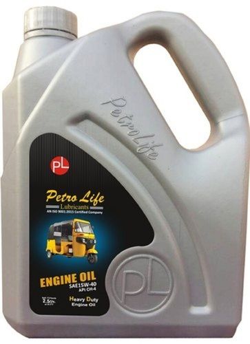 Superior Protection Against Wear, Corrosion And Gumming Up Vip 15W40 Turbo Engine Oil Chemical Composition: 78% Base Oil. 10% Viscosity Improvement Additive (To Improve Flow) 3% Detergent