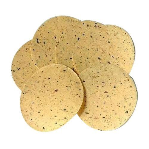 100% Indian Origin Naturally Pure Nutrition Enriched Brown Handmade Salted Udad Dal Appalam Papad