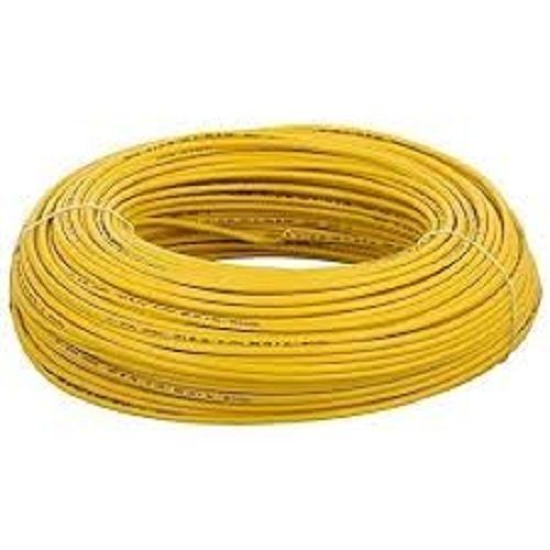  Yellow Color Pure Copper 120 Voltage Electrical Pvc Wire For Industries And Home Use Frequency (Mhz): 50-60 Hertz (Hz)