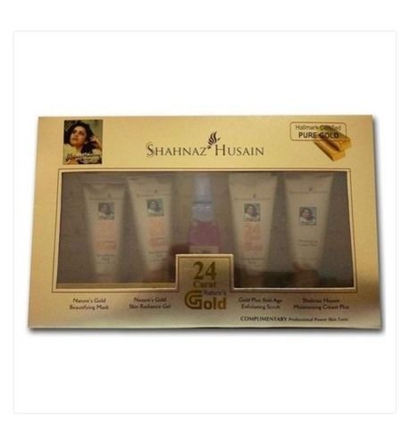 24 Carat Gold Skin Glow Minerals Shahnaz Husain Kit For Face