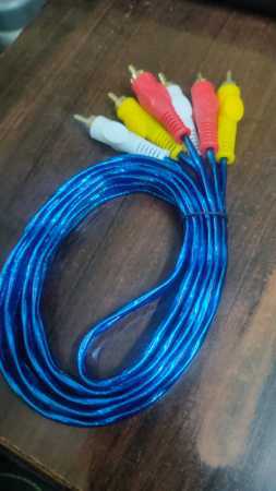 3Rc To B3 Rc Abc Cable Or Audio Video Set Top Box Cable Insulation Material: Pvc