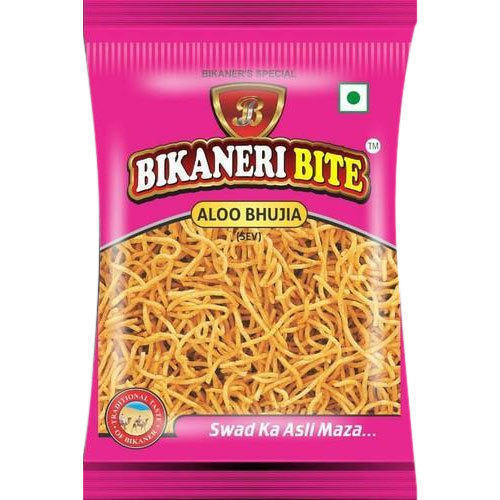 Bikaneri Bite Aloo Sev Bhujia Namkeen, Pack Of 500 Gram For Instant Snack