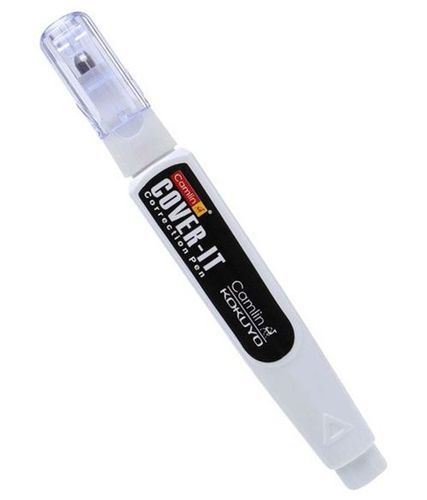 Corrector Camlin Cover Correction Pen With Easy To Use And Plastic Body Materials