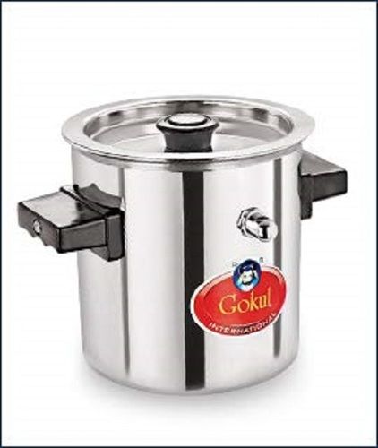 Durable And Lightweighted Rust-Proof Stainless Steel Gokul Milk Boiler, 2000 Ml
