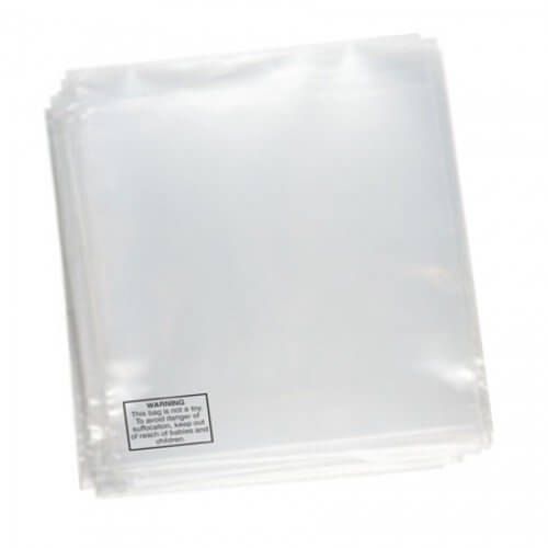 Aqueous Coating Easy To Use Lightweight Long Lasting Polypropylene A4 White Transparent Printed Poly Bag For Shopping