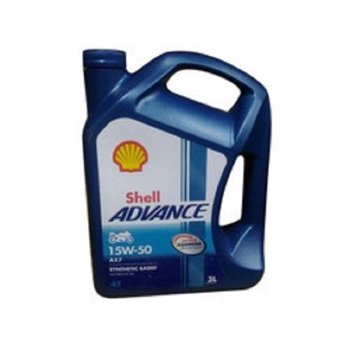 Shell Advance 4T Ax7 15W-50 Api Sm Synthetic Technology Motorbike Engine Oil For Royal Enfield Pack Type: Plastic Container