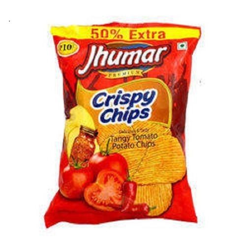 Jhumar Chips Tangy With Tomato And Potato Flavor, Delicious, Crispy Packaging: Bag