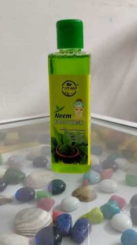 Natural Clean Neem Face Wash With Soap Free And Herbal Formula