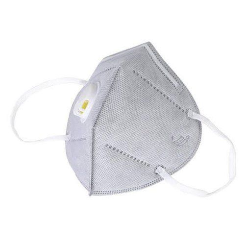 Pollution Free Comfortable To Wear With Ear Loop 5 Ply Kn95 Grey Reusable Face Mask