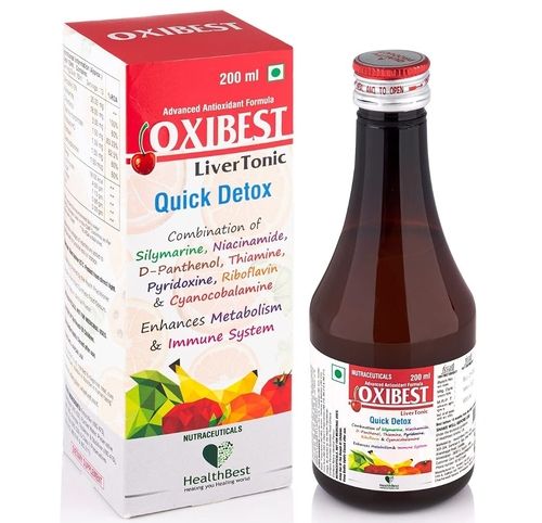 Quick Detox Oxibest Liver Tonic, 200 Ml