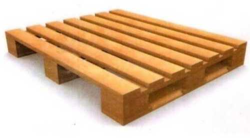 Wood Termite Proof Wooden Pallets In Brown Color And 0-5 Mm Thickness