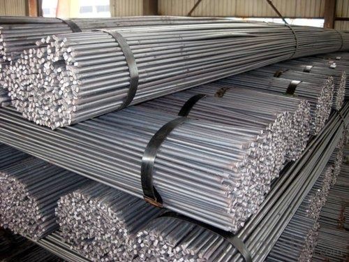 4mm Thickness Mild Steel Round Shape Silver Tmt Bar For Construction Use