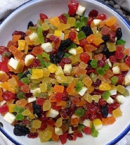 Colorful And Flavorful Sweet Taste Tutti Frutti Chunks For Adding Extra Flavor 