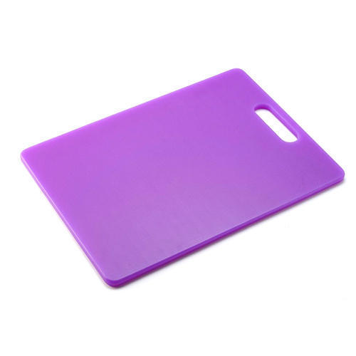 Purple . Crack Proof Plastic Kitchen Chopping Board