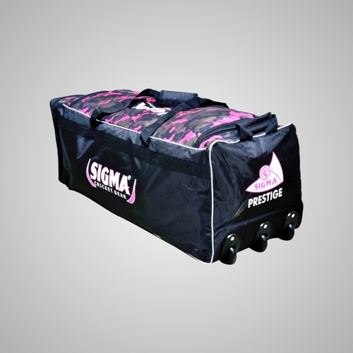 क्रिकेट किट बैग पॉलिएस्टर मटीरियल के साथ और लोडिंग क्षमता 2.5 Kg