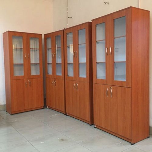 Handmade Home Wooden Wardrobe With Front Glass And Lock