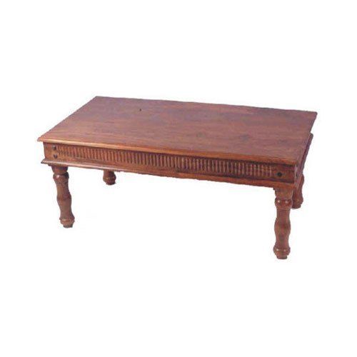 Stylish Beautiful Design Long Durable Termite Proof Brown Wooden Table